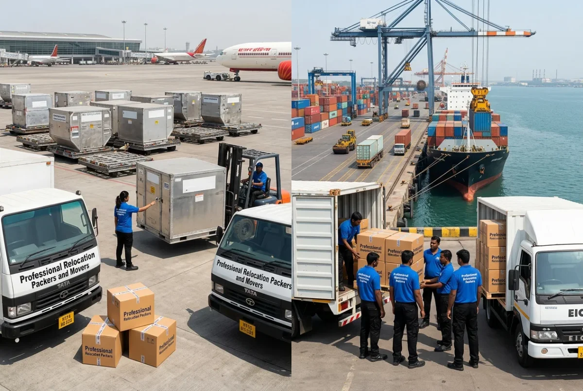 Air Freight vs Sea Freight Options